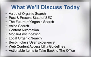 Cracking The Code for the Next Phase Of Organic Search | PPT