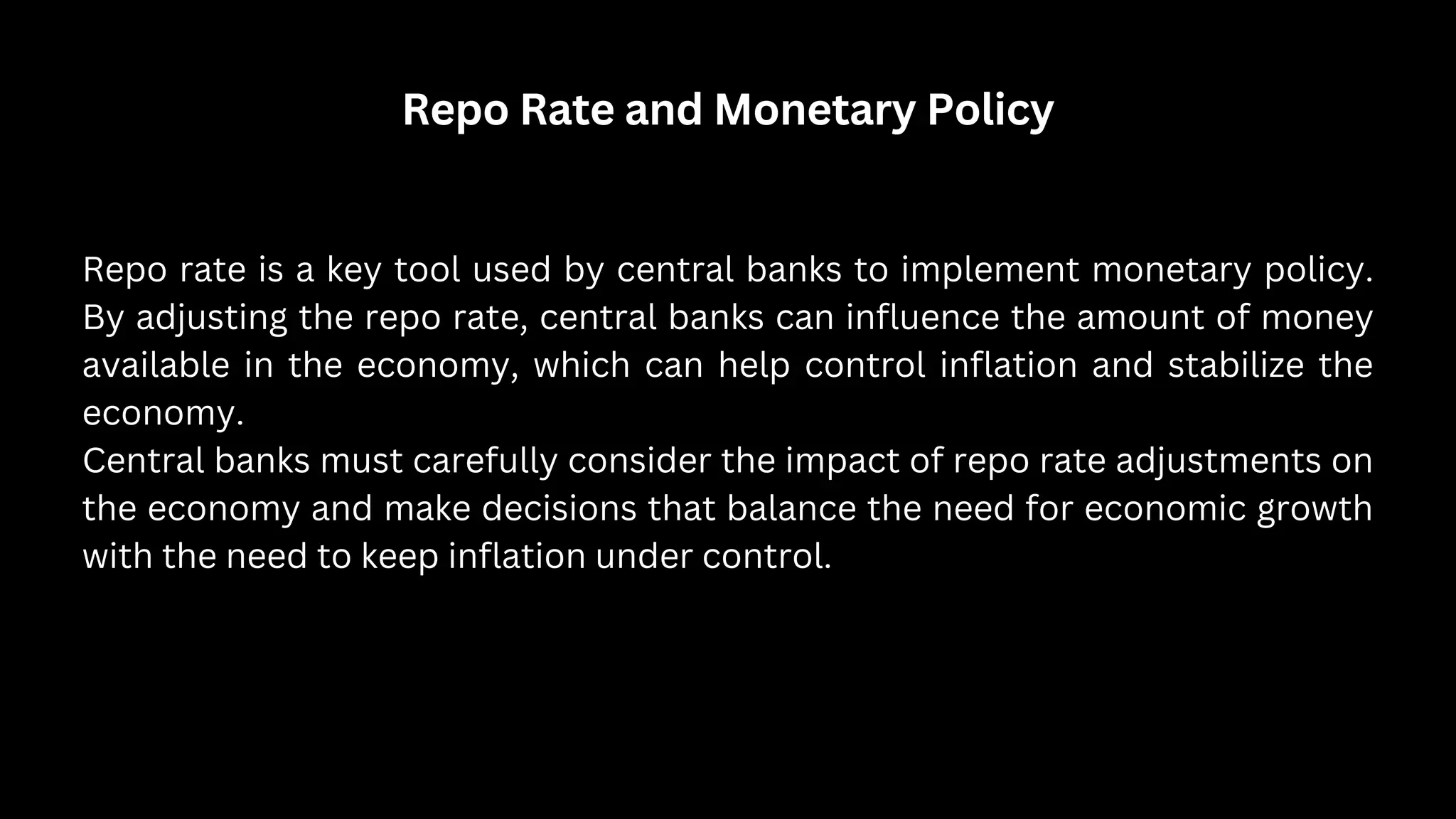 Cracking the Code Understanding Repo Rate | PPT