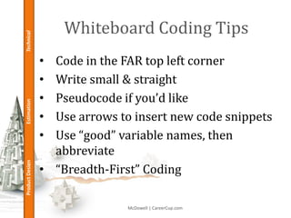 Cracking the Coding Interview (Master Slide Deck) | PPTX