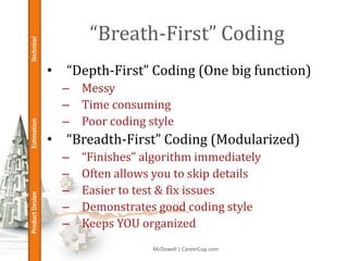 Cracking the Coding Interview (Master Slide Deck) | PPTX