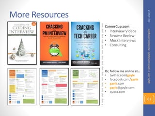 Cracking the Coding Interview | PPTX