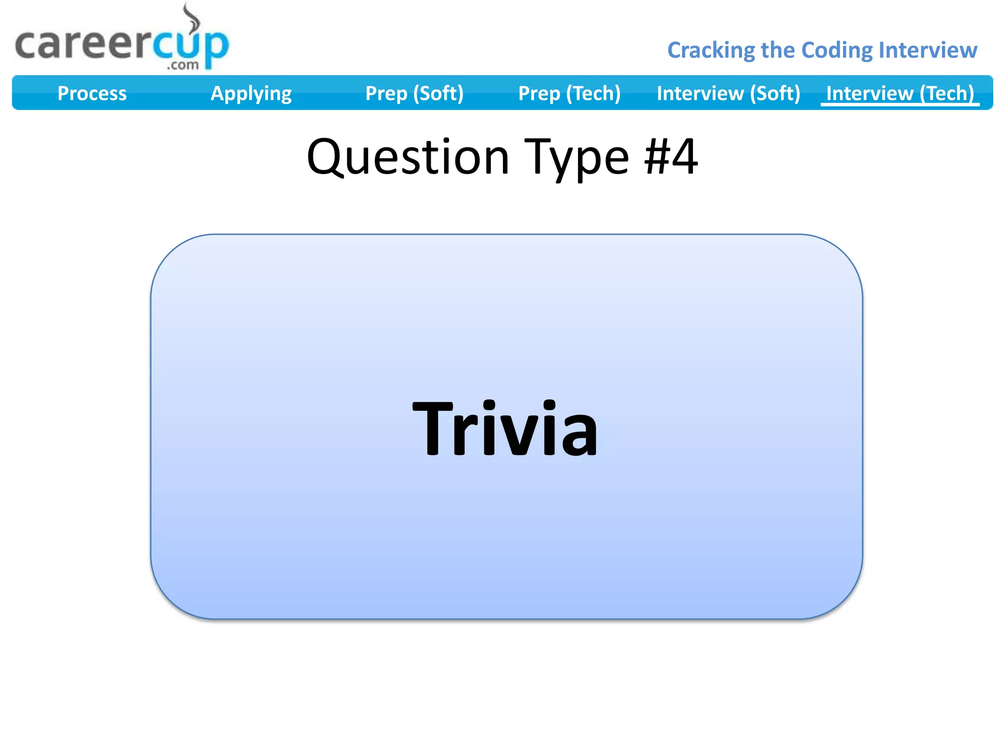 TriviaQuestion Type #4