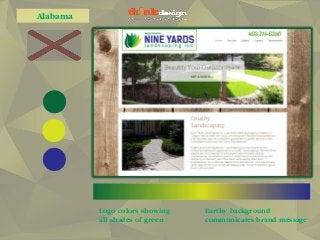 Cracking The Color Code for Websites of Landscape Services Slide 31