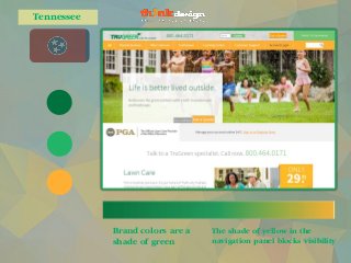 Cracking The Color Code for Websites of Landscape Services Slide 32