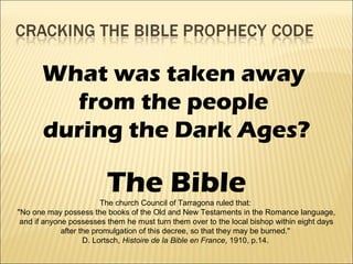 Prophecy Coding Program Cracking the Prophecy Code - Key to Understanding the Book of ...