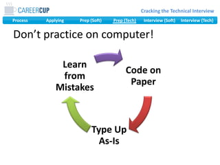 Don’t practice on computer!
