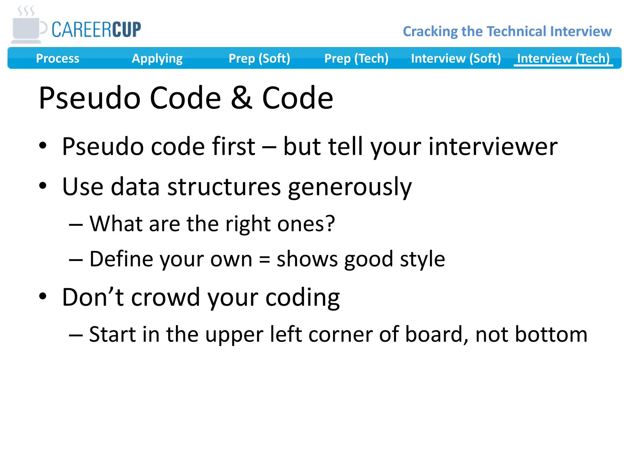 Data Structure Brainstorm