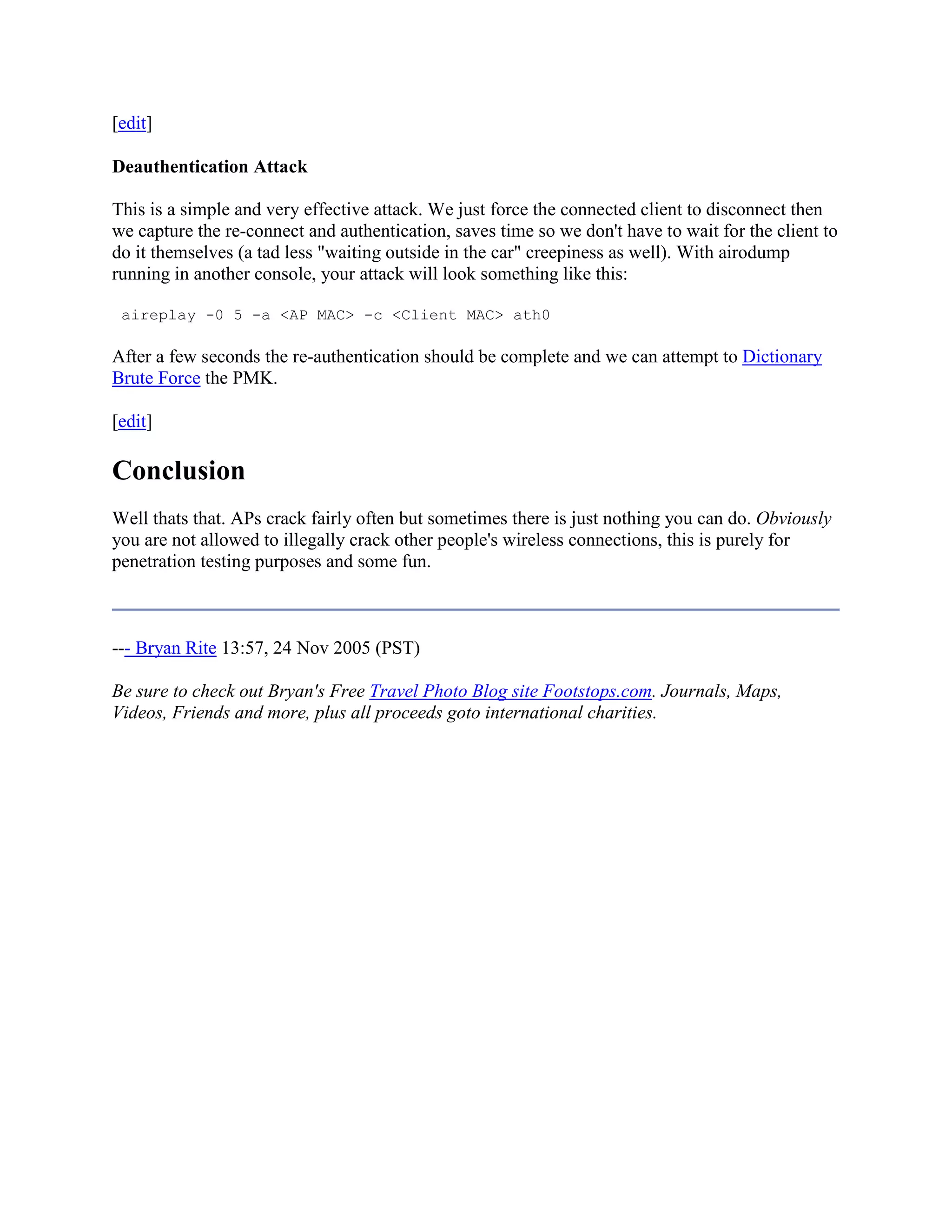 Cracking Wep And Wpa Wireless Networks