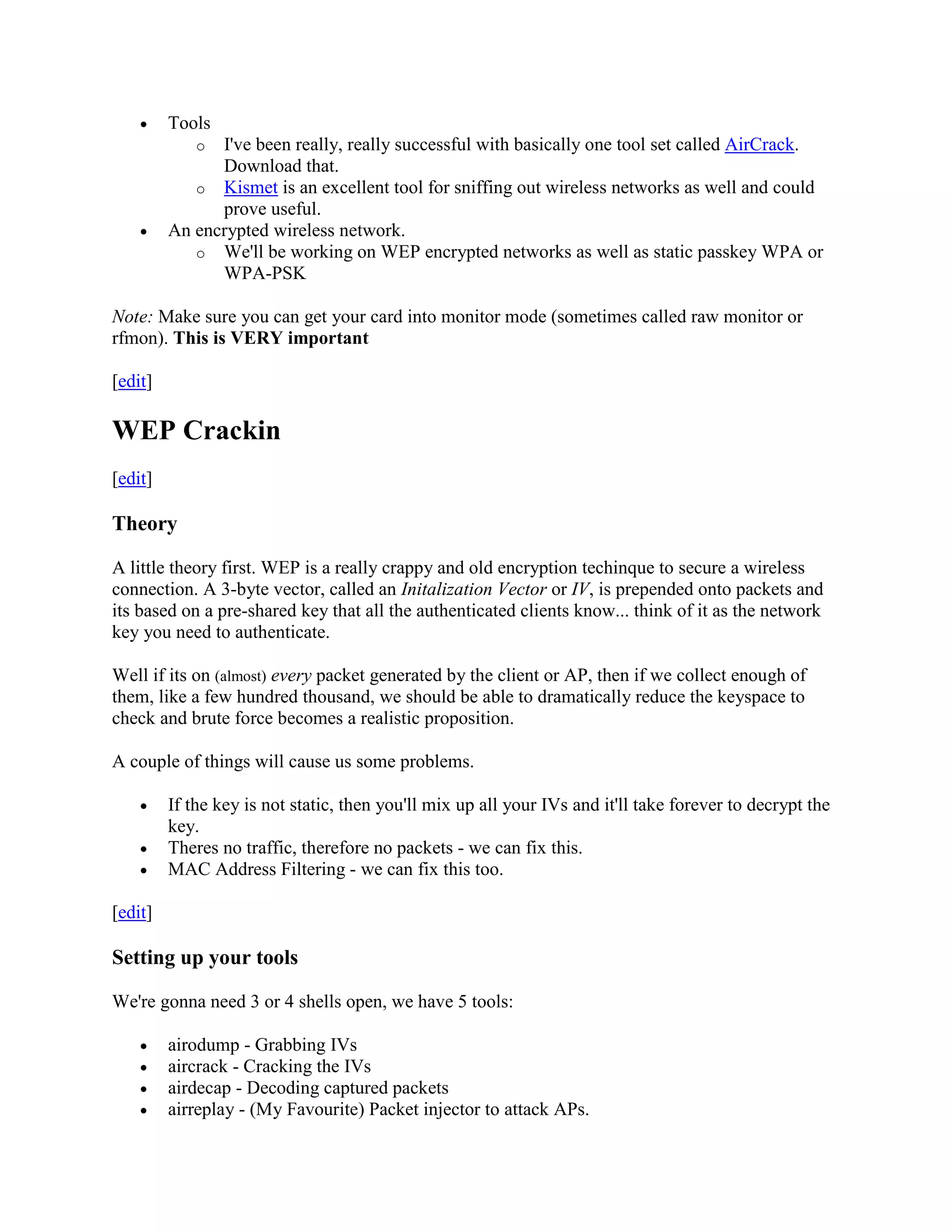 Cracking Wep And Wpa Wireless Networks