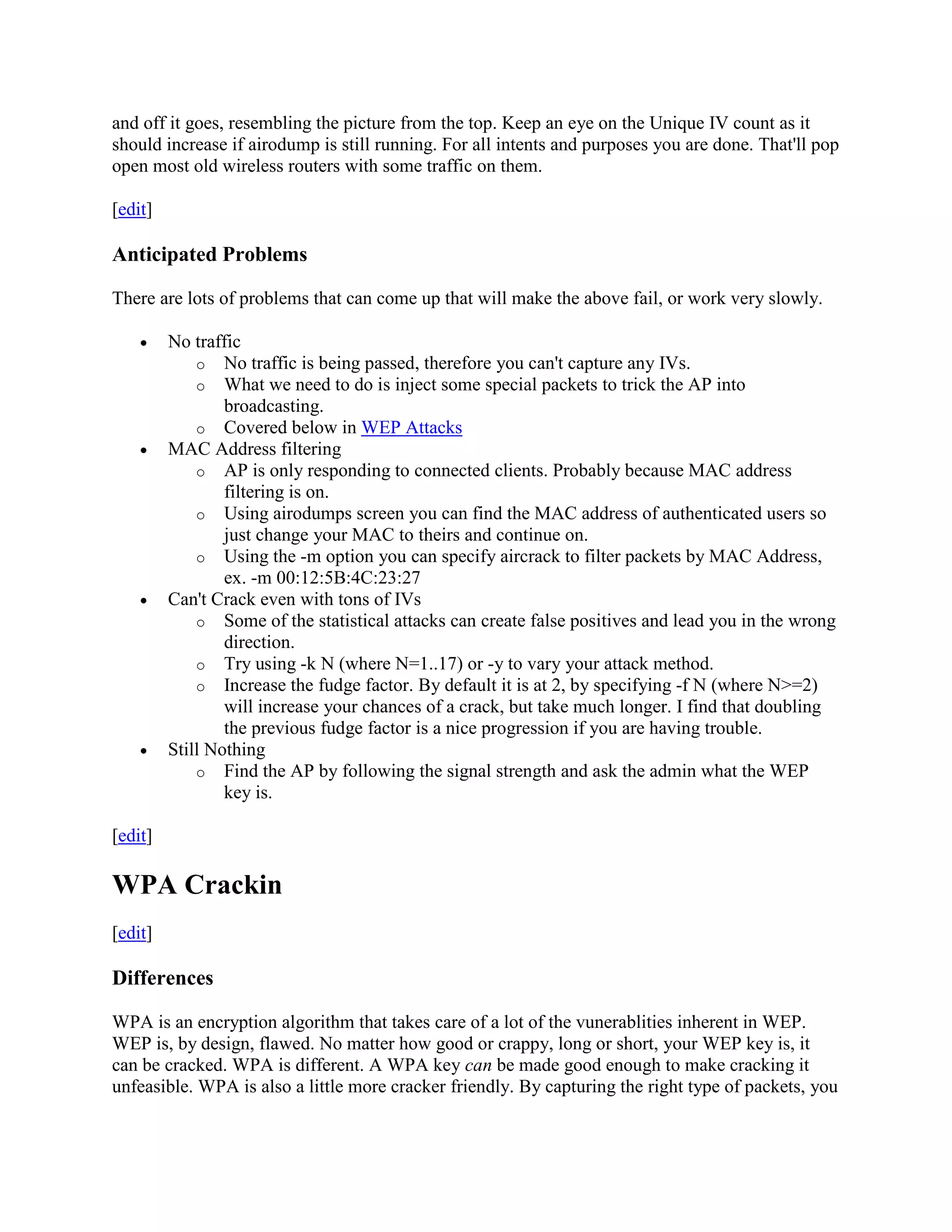 Cracking Wep And Wpa Wireless Networks