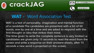 Crack JAG. Guidance program for entry to JAG Dept. & SSB interview