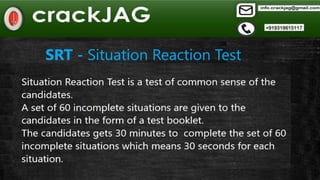 Crack JAG. Guidance program for entry to JAG Dept. & SSB interview