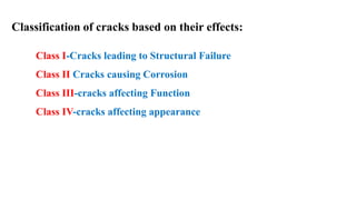 Cracks on Fresh and Hardened Concrete | PPTX