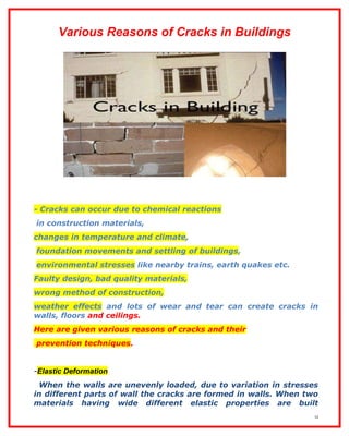 Cracks in buildings | PDF