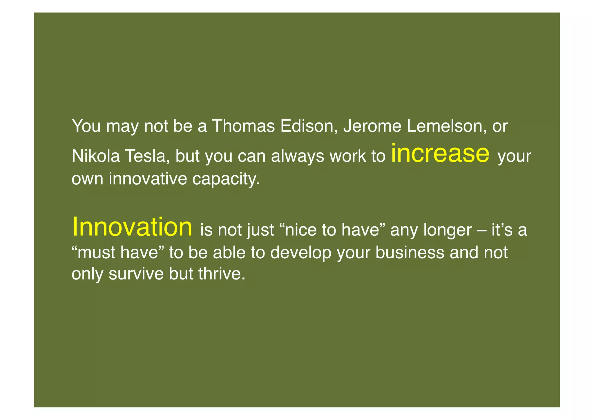 Get Disrupted and Crack the Code for Innovation! | PPT