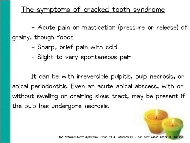 crack in tooth