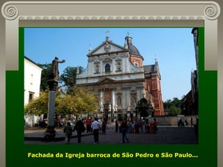 Fachada da Igreja barroca de São Pedro e São Paulo...   