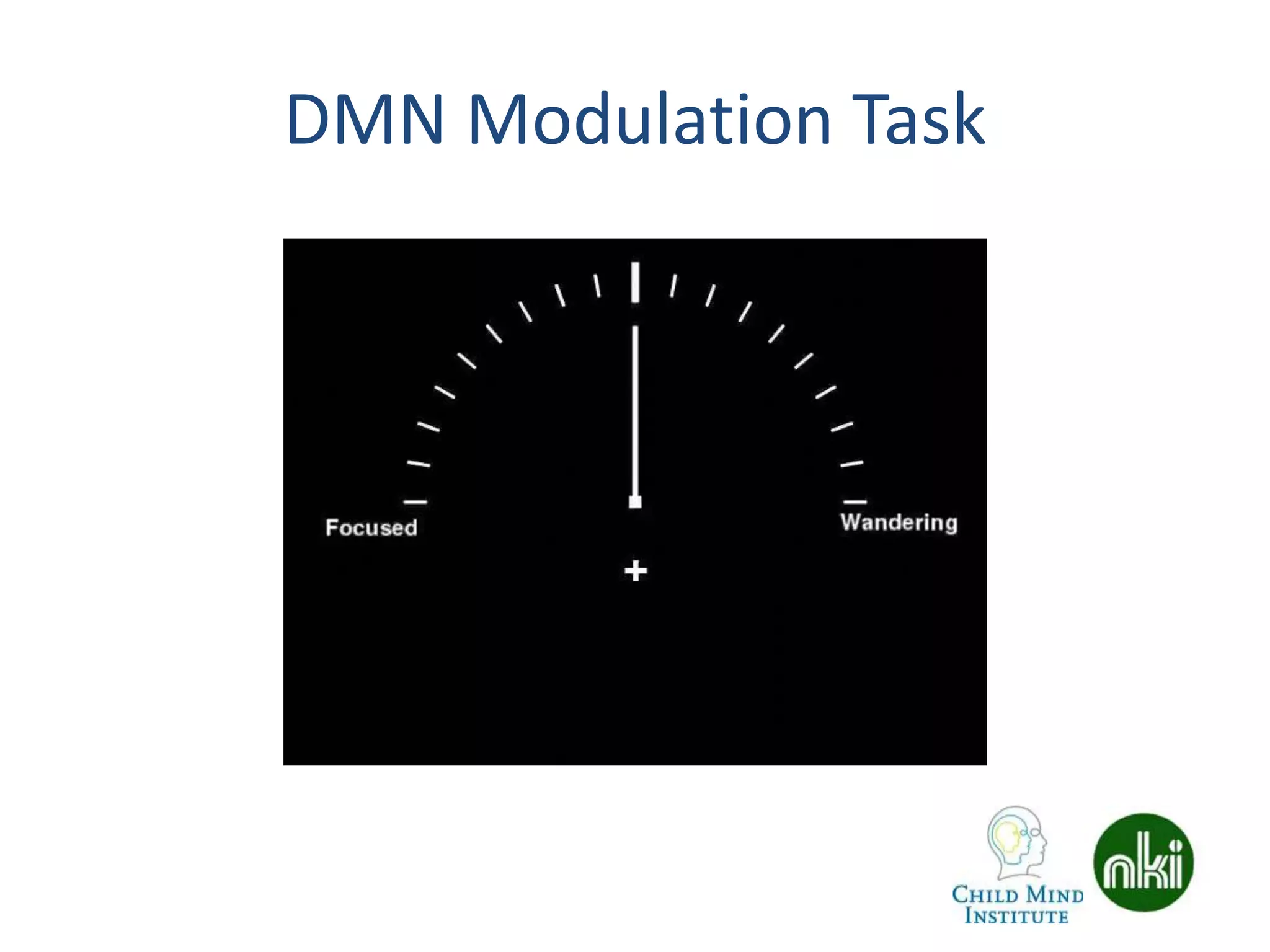 DMN Modulation Task
 