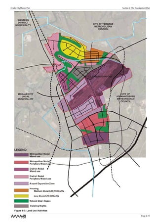 Cradle City Master Plan               Section 6: The Development Plan




    Figure 6-7: Land Use Activities

                                                           Page 6 /11
 