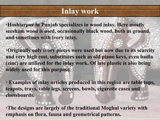  Blocked fabric is then ready for the embroidery.