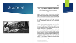 Linux Kernel
 