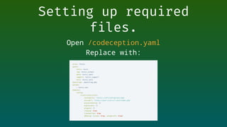 Testing in Craft CMS | PDF