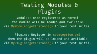 Testing in Craft CMS | PDF