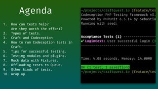 Testing in Craft CMS | PDF
