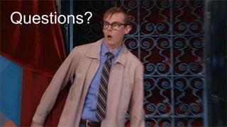 Questions?Questions?
 