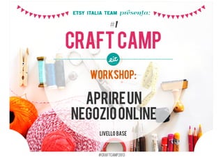 Aprire un negozio online