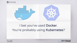 @estesp
I bet you’ve used Docker.
You’re probably using Kubernetes?
 