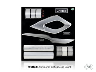 Crafted | Aluminum Finishes Mood Board
Crafted| Aluminum Finishes Mood Board
 