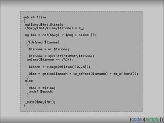 Crafting Custom Interfaces with Sub::Exporter
