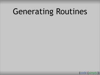 Crafting Custom Interfaces with Sub::Exporter
