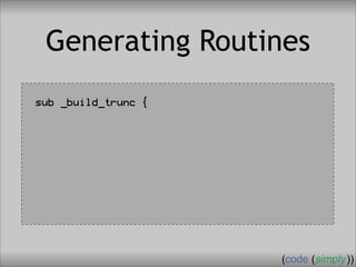 Crafting Custom Interfaces with Sub::Exporter