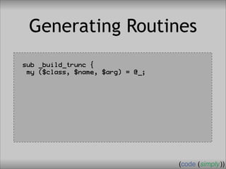 Crafting Custom Interfaces with Sub::Exporter