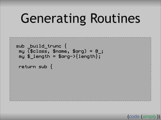 Crafting Custom Interfaces with Sub::Exporter