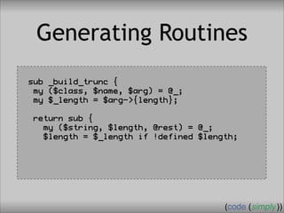 Crafting Custom Interfaces with Sub::Exporter