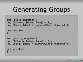 Crafting Custom Interfaces with Sub::Exporter