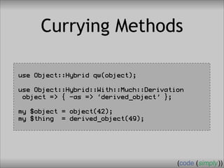 Crafting Custom Interfaces with Sub::Exporter