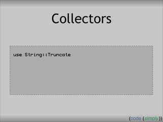 Crafting Custom Interfaces with Sub::Exporter