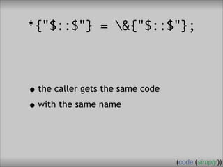 Crafting Custom Interfaces with Sub::Exporter
