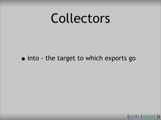 Crafting Custom Interfaces with Sub::Exporter
