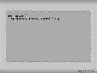 Crafting Custom Interfaces with Sub::Exporter