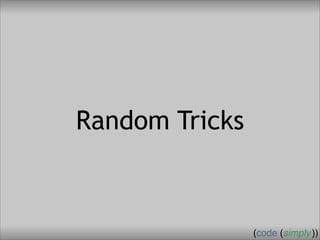 Crafting Custom Interfaces with Sub::Exporter