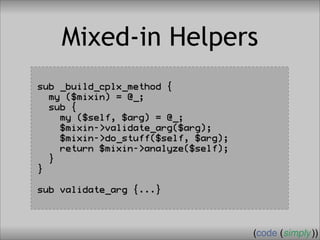 Crafting Custom Interfaces with Sub::Exporter