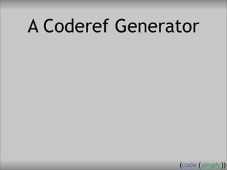 Crafting Custom Interfaces with Sub::Exporter