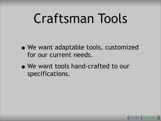 Crafting Custom Interfaces with Sub::Exporter
