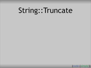 Crafting Custom Interfaces with Sub::Exporter