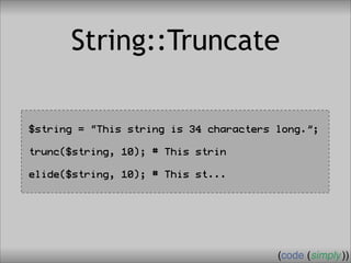 Crafting Custom Interfaces with Sub::Exporter
